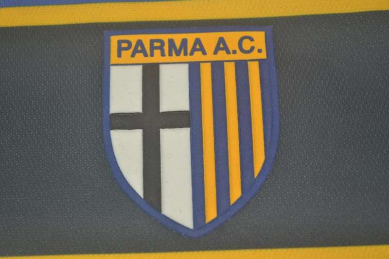 Thailand Quality(AAA) 2002/03 Parma Away Retro Soccer Jersey