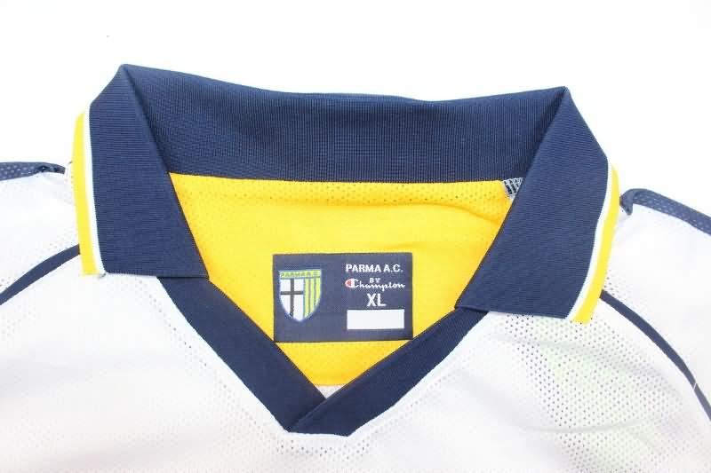 Thailand Quality(AAA) 2003/04 Parma Away Retro Soccer Jersey