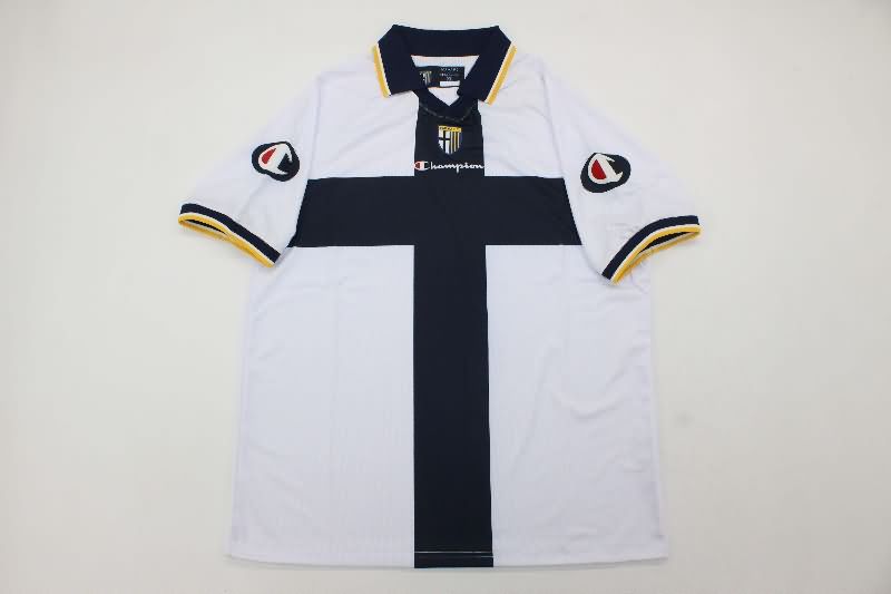 Thailand Quality(AAA) 2004/05 Parma Home Retro Soccer Jersey Thailand Quality(AAA) 2004/05 Parma Home Retro Soccer Jersey