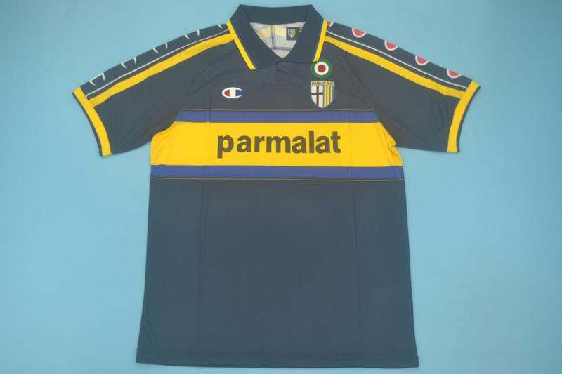 Thailand Quality(AAA) 1999/00 Parma Away Retro Soccer Jersey