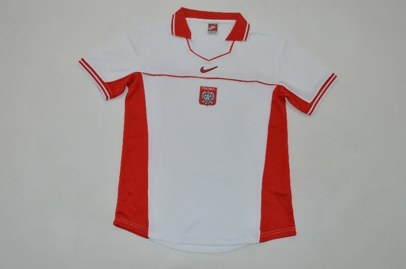 Thailand Quality(AAA) 1997 Poland Home Retro Soccer Jersey Thailand Quality(AAA) 1997 Poland Home Retro Soccer Jersey