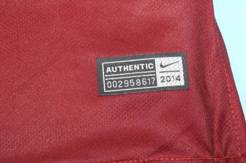 Thailand Quality(AAA) 2014 Portugal Retro Home Soccer Jersey