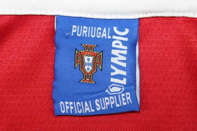 Thailand Quality(AAA) 1996/97 Portugal Home Retro Soccer Jersey