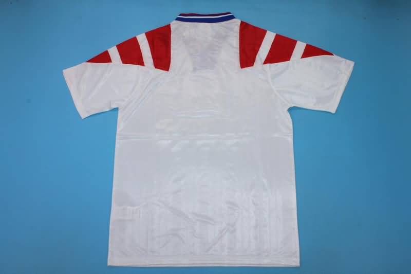 Thailand Quality(AAA) 1992/93 Rangers Retro Away Soccer Jersey