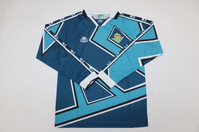 Thailand Quality(AAA) 1995/97 Real Betis Away Long Slevee Retro Soccer Jersey Thailand Quality(AAA) 1995/97 Real Betis Away Long Slevee Retro Soccer Jersey