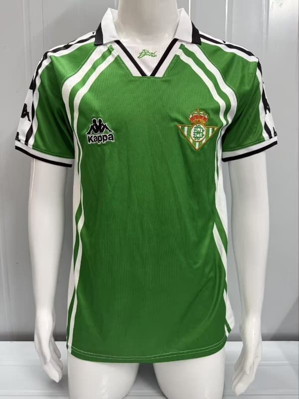 Thailand Quality(AAA) 1997/98 Real Betis Away Retro Soccer Jersey Thailand Quality(AAA) 1997/98 Real Betis Away Retro Soccer Jersey
