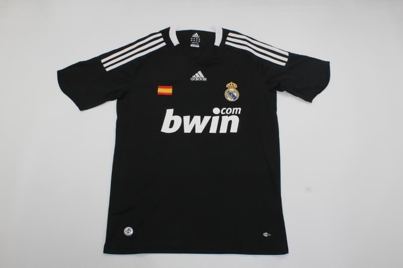 Thailand Quality(AAA) 2008/09 Real Madrid Away Retro Soccer Jersey