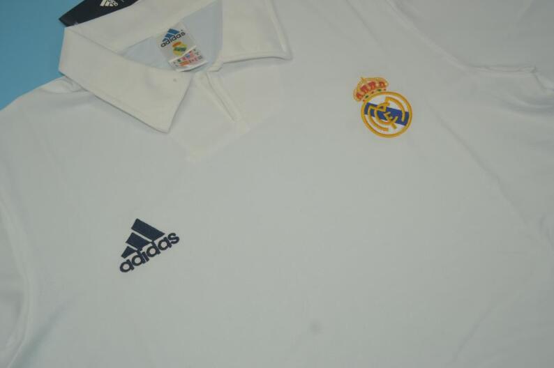 Thailand Quality(AAA) 100 Real Madrid Anniversary Retro Soccer Jersey
