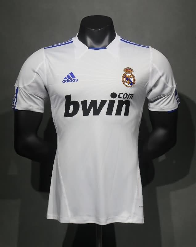 Thailand Quality(AAA) 2010/11 Real Madrid Home Retro Soccer Jersey (Player)