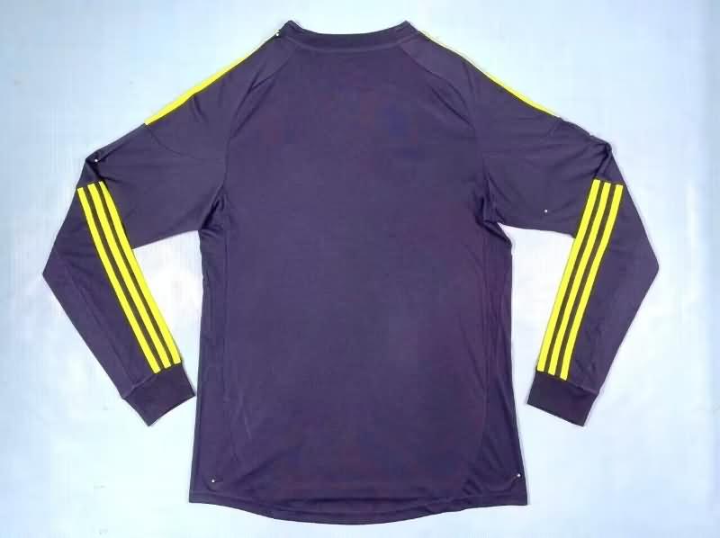 Thailand Quality(AAA) 2012/13 Real Madrid Away Long Sleeve Retro Soccer Jersey