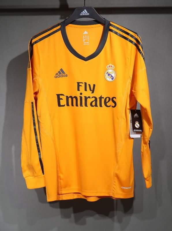 Thailand Quality(AAA) 2013/14 Real Madrid Third Retro Long Sleeve Soccer Jersey (Player) Thailand Quality(AAA) 2013/14 Real Madrid Third Retro Long Sleeve Soccer Jersey (Player)