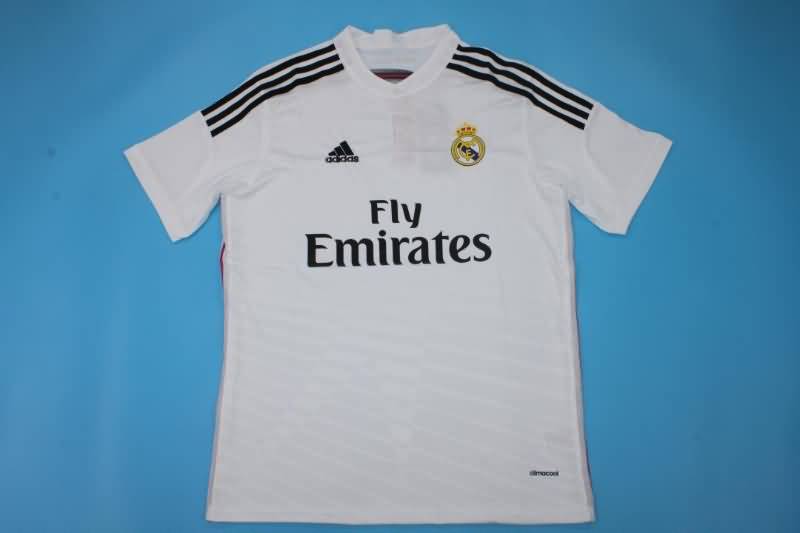 Thailand Quality(AAA) 2014/15 Real Madrid Home Retro Soccer Jersey