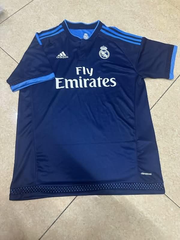 Thailand Quality(AAA) 2015/16 Real Madrid Third Retro Soccer Jersey