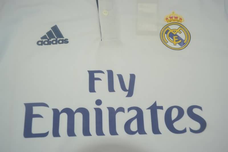 Thailand Quality(AAA) 2016/17 Real Madrid Home Retro Soccer Jersey