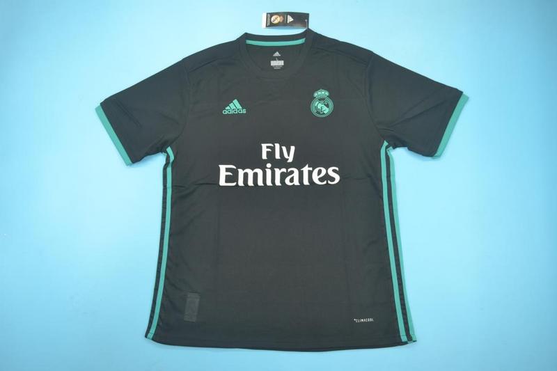 Thailand Quality(AAA) 2017/18 Real Madrid Away Retro Soccer Jersey