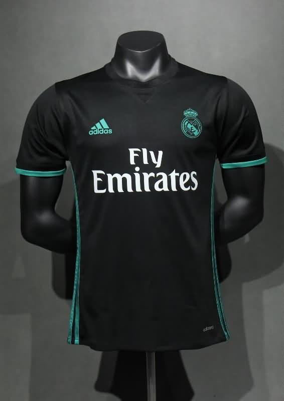 Thailand Quality(AAA) 2017/18 Real Madrid Away Retro Soccer Jersey (Player)