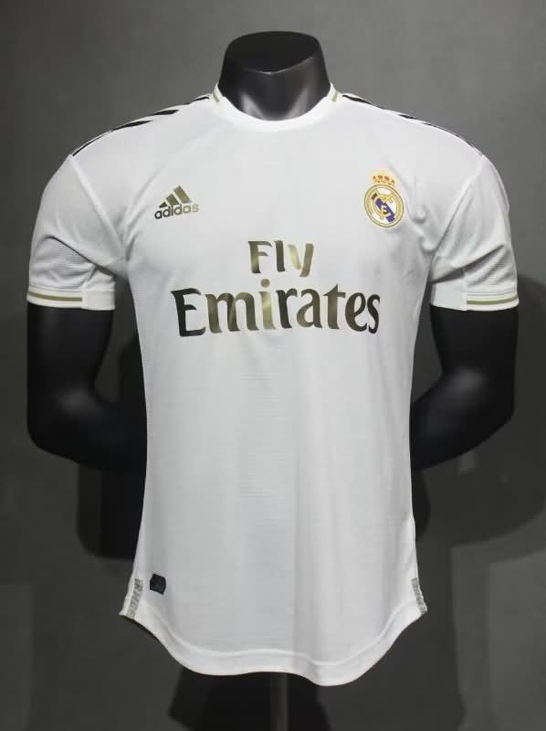 Thailand Quality(AAA) 2019/20 Real Madrid Home Retro Soccer Jersey (Player)