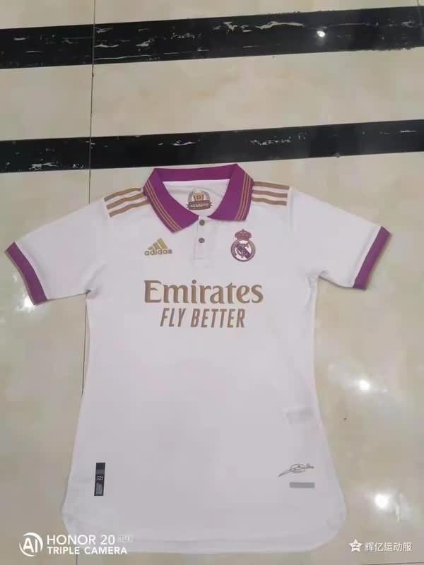 Thailand Quality(AAA) 2013 Real Madrid Home Champion Retro Soccer Jersey(Player)