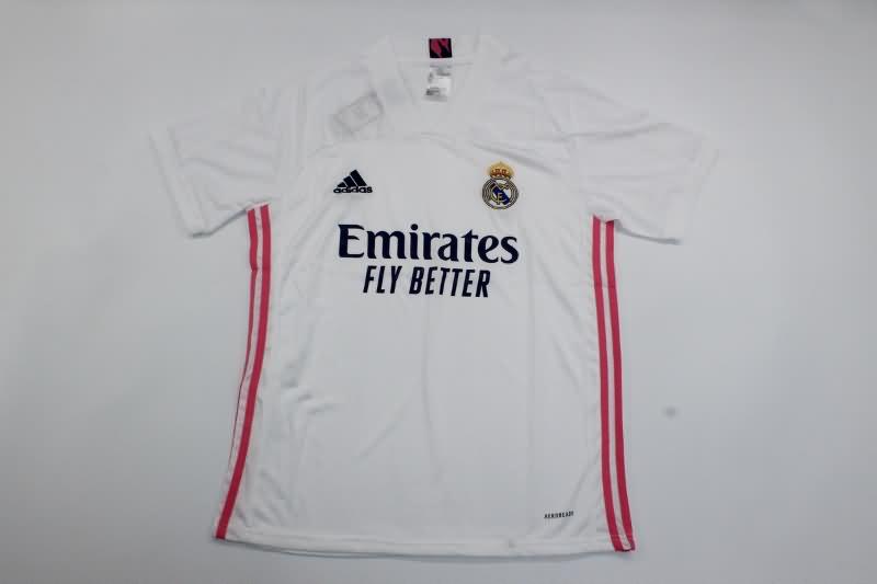 Thailand Quality(AAA) 2020/21 Real Madrid Home Retro Soccer Jersey