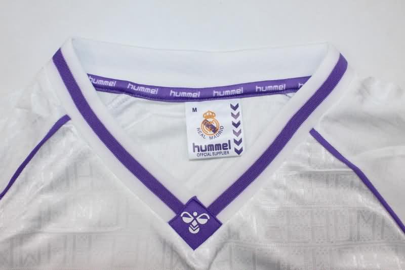 Thailand Quality(AAA) 1990/92 Real Madrid Home Retro Soccer Jersey