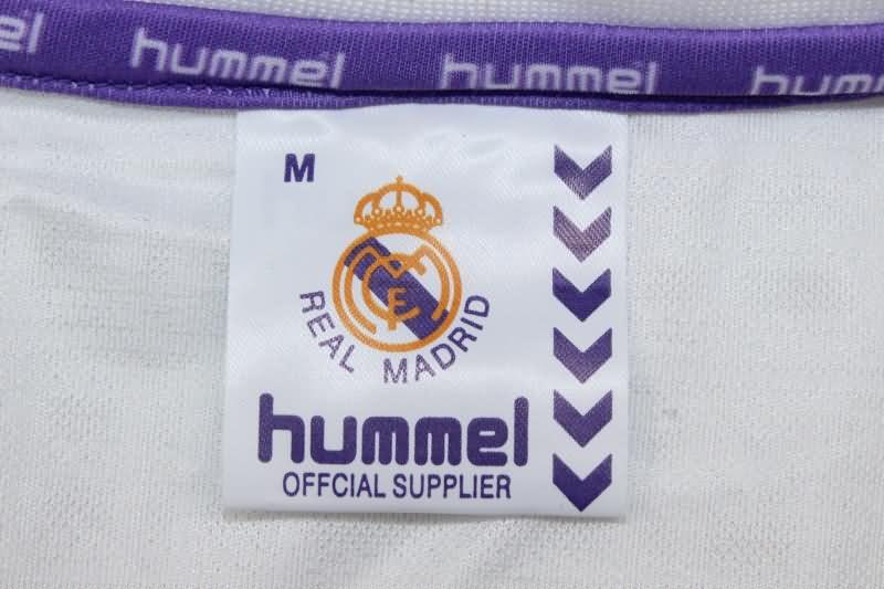 Thailand Quality(AAA) 1990/92 Real Madrid Home Retro Soccer Jersey