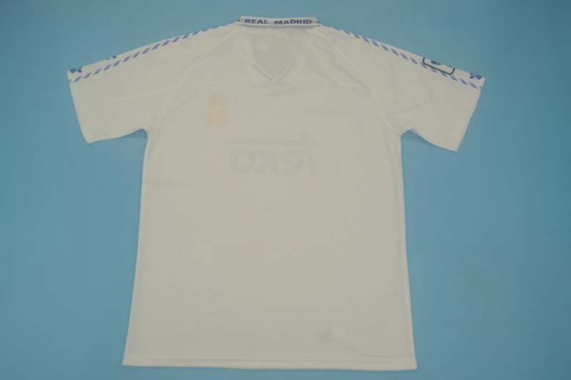 Thailand Quality(AAA) 1996/97 Real Madrid Home Retro Soccer Jersey