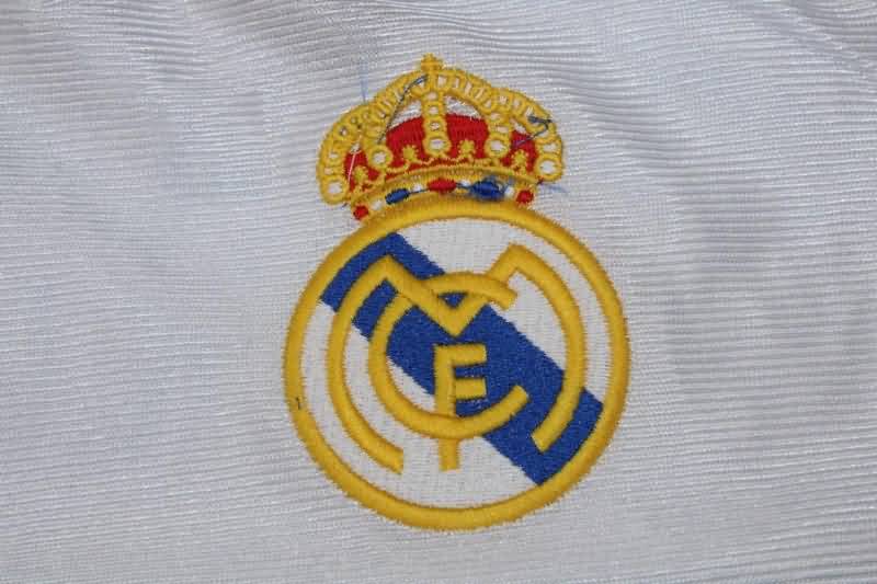 Thailand Quality(AAA) 1998/00 Real Madrid Home Retro Long Slevee Soccer Jersey