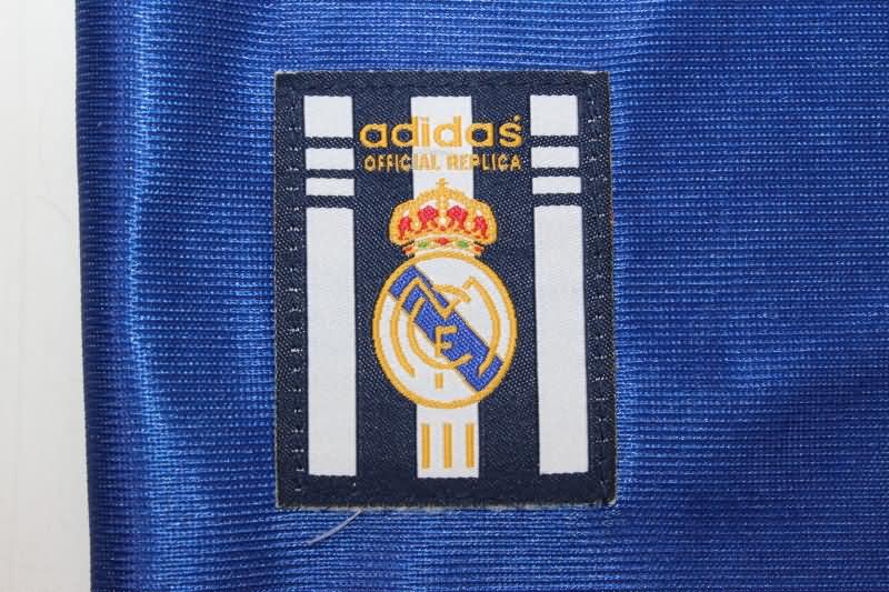 Thailand Quality(AAA) 1998/99 Real Madrid Third Long Sleeve Retro Soccer Jersey