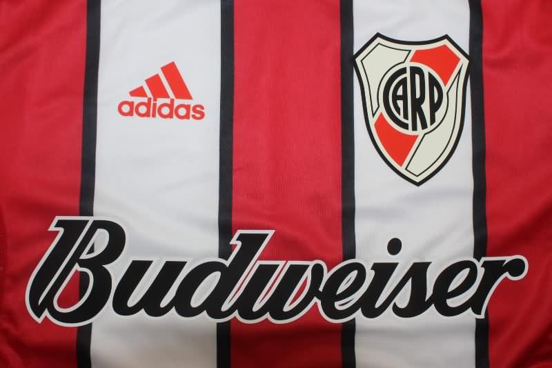 Thailand Quality(AAA) 2003/04 River Plate Away Long Sleeve Retro Soccer Jersey