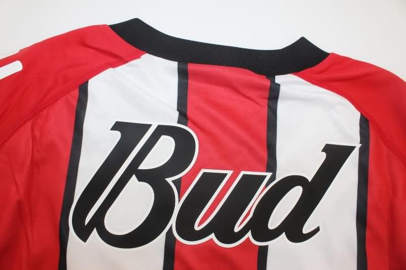 Thailand Quality(AAA) 2003/04 River Plate Away Long Sleeve Retro Soccer Jersey