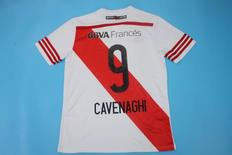 Thailand Quality(AAA) 2015/16 River Plate Retro Home Soccer Jersey