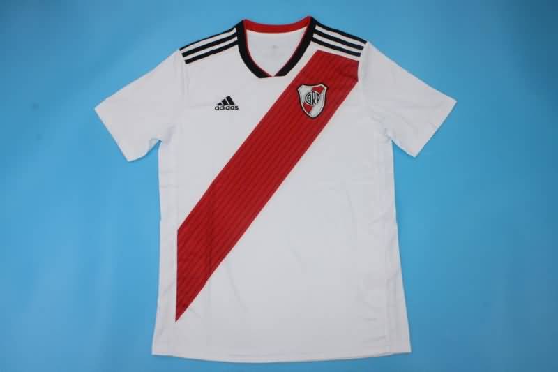 Thailand Quality(AAA) 2018/19 River Plate Home Retro Soccer Jersey