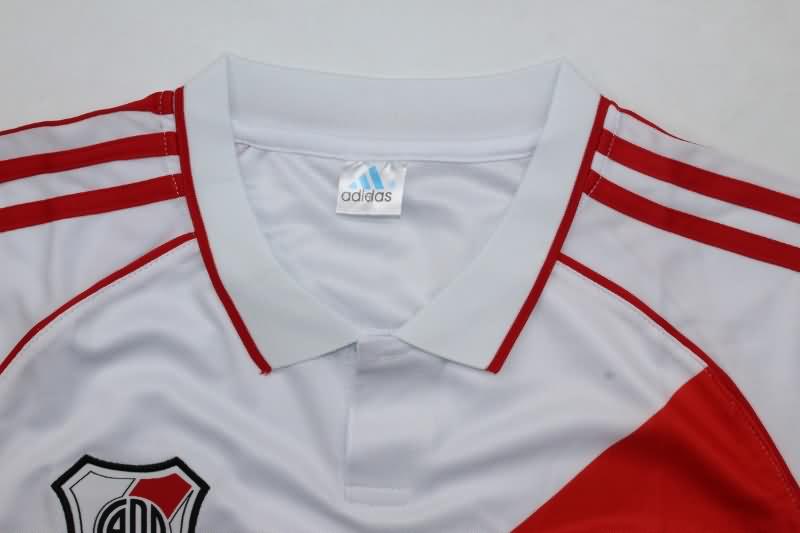 Thailand Quality(AAA) 1992/94 River Plate Home Retro Soccer Jersey