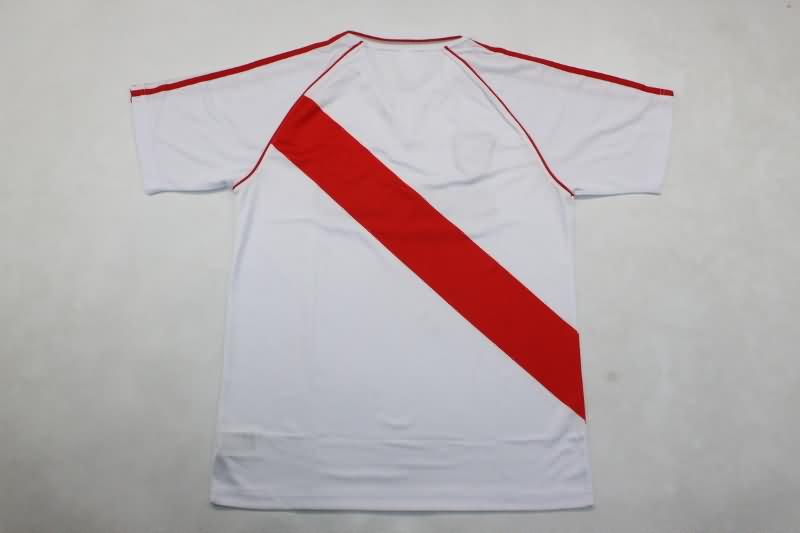 Thailand Quality(AAA) 1992/94 River Plate Home Retro Soccer Jersey