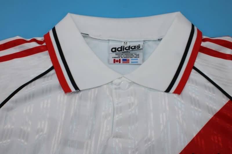 Thailand Quality(AAA) 1995/96 River Plate Retro Home Soccer Jersey