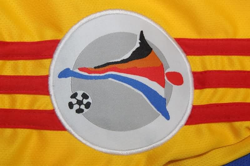 Thailand Quality(AAA) 2000 Romania Home Retro Soccer Jersey