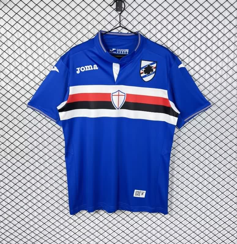 Thailand Quality(AAA) 2015/16 Sampdoria Home Retro Soccer Jersey Thailand Quality(AAA) 2015/16 Sampdoria Home Retro Soccer Jersey