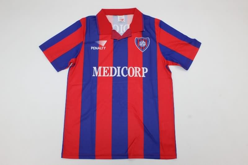 Thailand Quality(AAA) 1994/95 San Lorenzo Home Retro Soccer Jersey