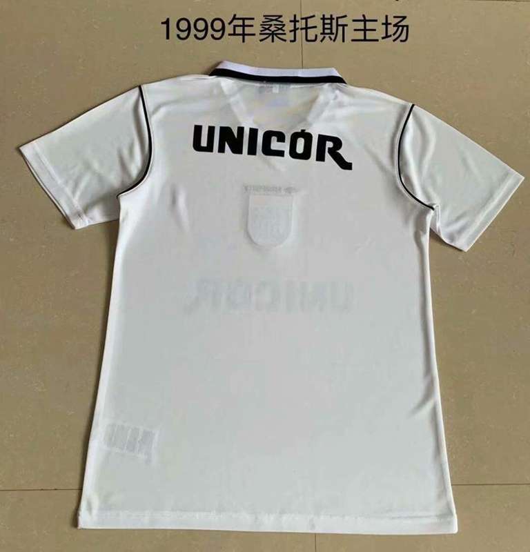 Thailand Quality(AAA) 1999 Santos Home Retro Soccer Jersey