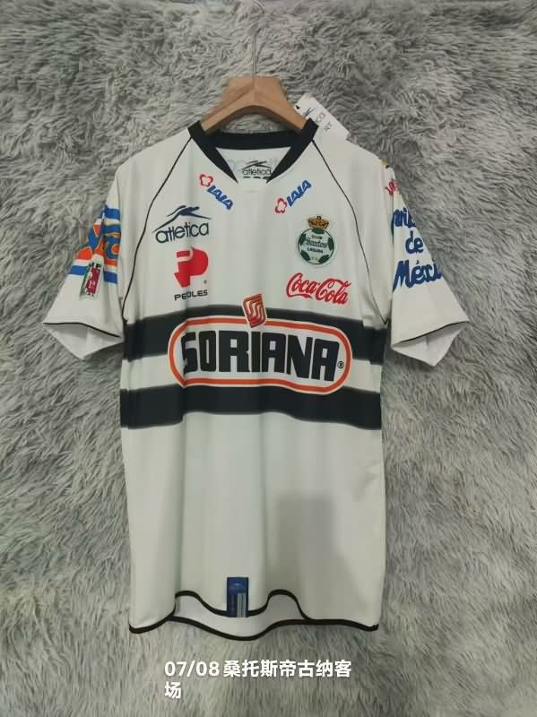 Thailand Quality(AAA) 2007/08 Santos Laguna Away Retro Soccer Jersey