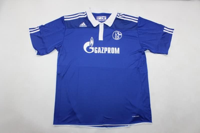 Thailand Quality(AAA) 2012/13 Schalke 04 Home Retro Soccer Jersey