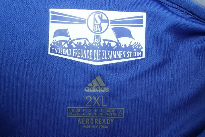 Thailand Quality(AAA) 2012/13 Schalke 04 Home Retro Soccer Jersey