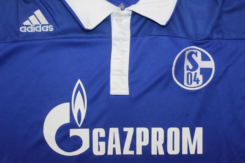 Thailand Quality(AAA) 2012/13 Schalke 04 Home Retro Soccer Jersey