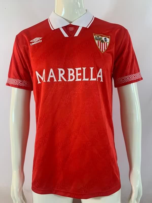 Thailand Quality(AAA) 1994/96 Sevilla Away Retro Soccer Jersey