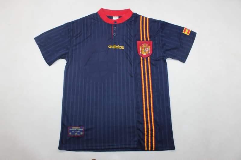 Thailand Quality(AAA) 1996 Spain Third Retro Soccer Jersey