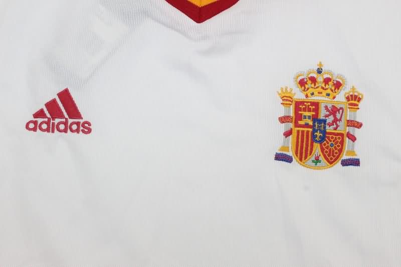 Thailand Quality(AAA) 2000 Spain Away Retro Soccer Jersey