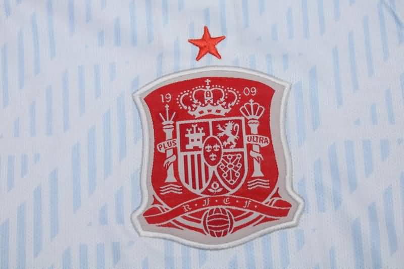 Thailand Quality(AAA) 2018 Spain Away Retro Soccer Jersey