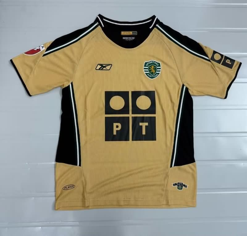 Thailand Quality(AAA) 2003/04 Sporting Lisbon Away Retro Soccer Jersey Thailand Quality(AAA) 2003/04 Sporting Lisbon Away Retro Soccer Jersey