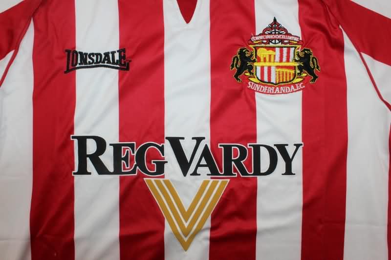 Thailand Quality(AAA) 2005/06 Sunderland Home Retro Soccer Jersey