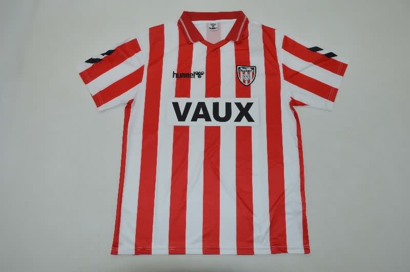 Thailand Quality(AAA) 1991/94 Sunderland Home Retro Soccer Jersey Thailand Quality(AAA) 1991/94 Sunderland Home Retro Soccer Jersey